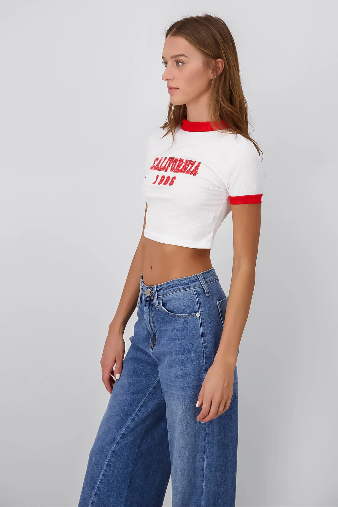 Playera Crop California sold by Shasa product image thumbnail 3