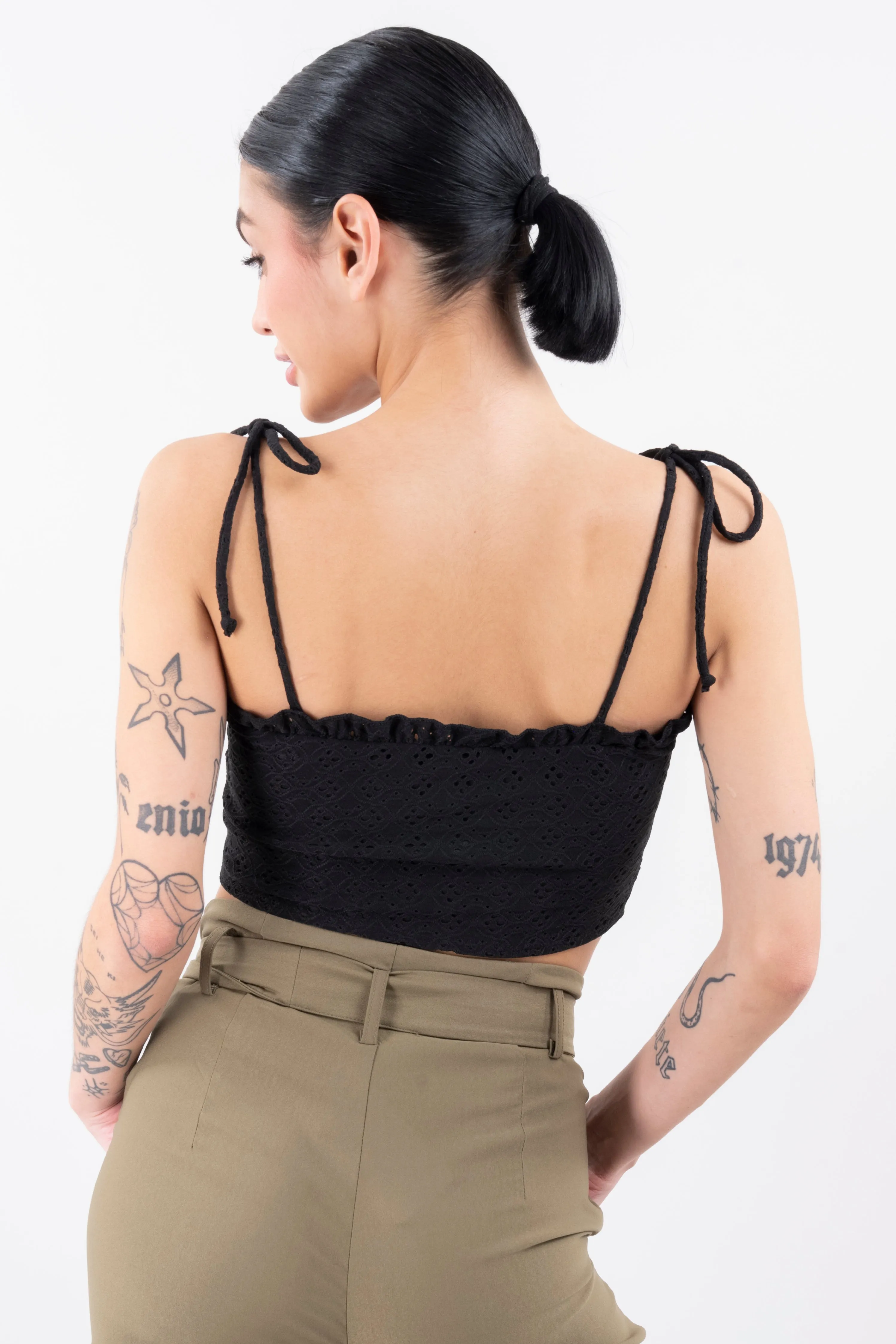 Corset flores eyelet sold by Shasa product image thumbnail 4