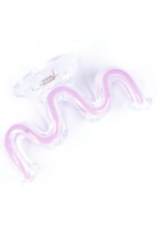 Pinza transparente ondas sold by Shasa