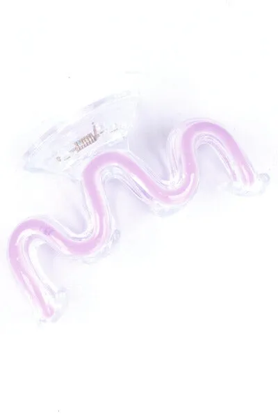 Pinza transparente ondas sold by Shasa