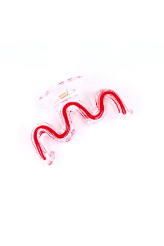 Pinza transparente ondas sold by Shasa