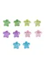Set 10 pincitas florecitas glitter sold by Shasa