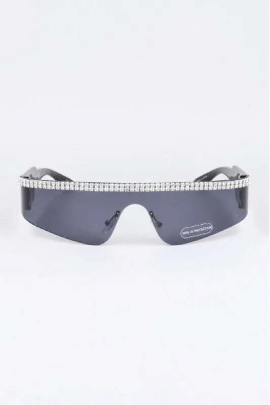 Lentes aviador oscuros brillos sold by Shasa