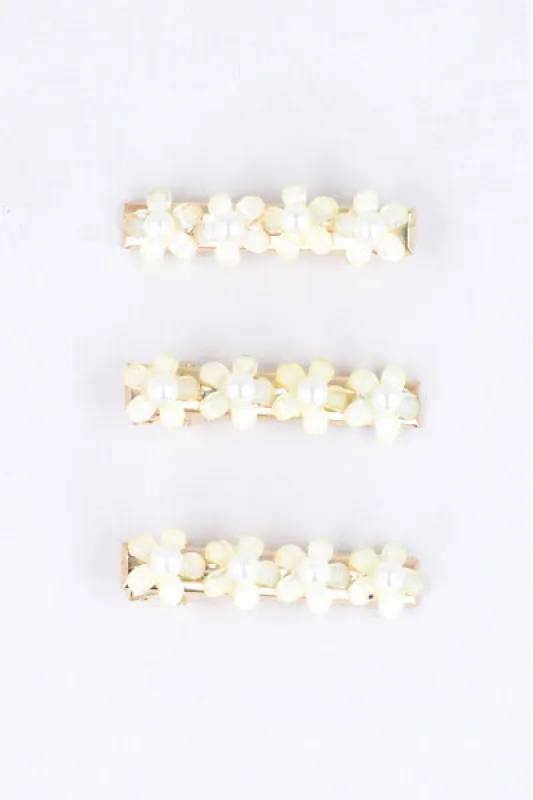 Set 3 Piezas Pasador Flores sold by Shasa