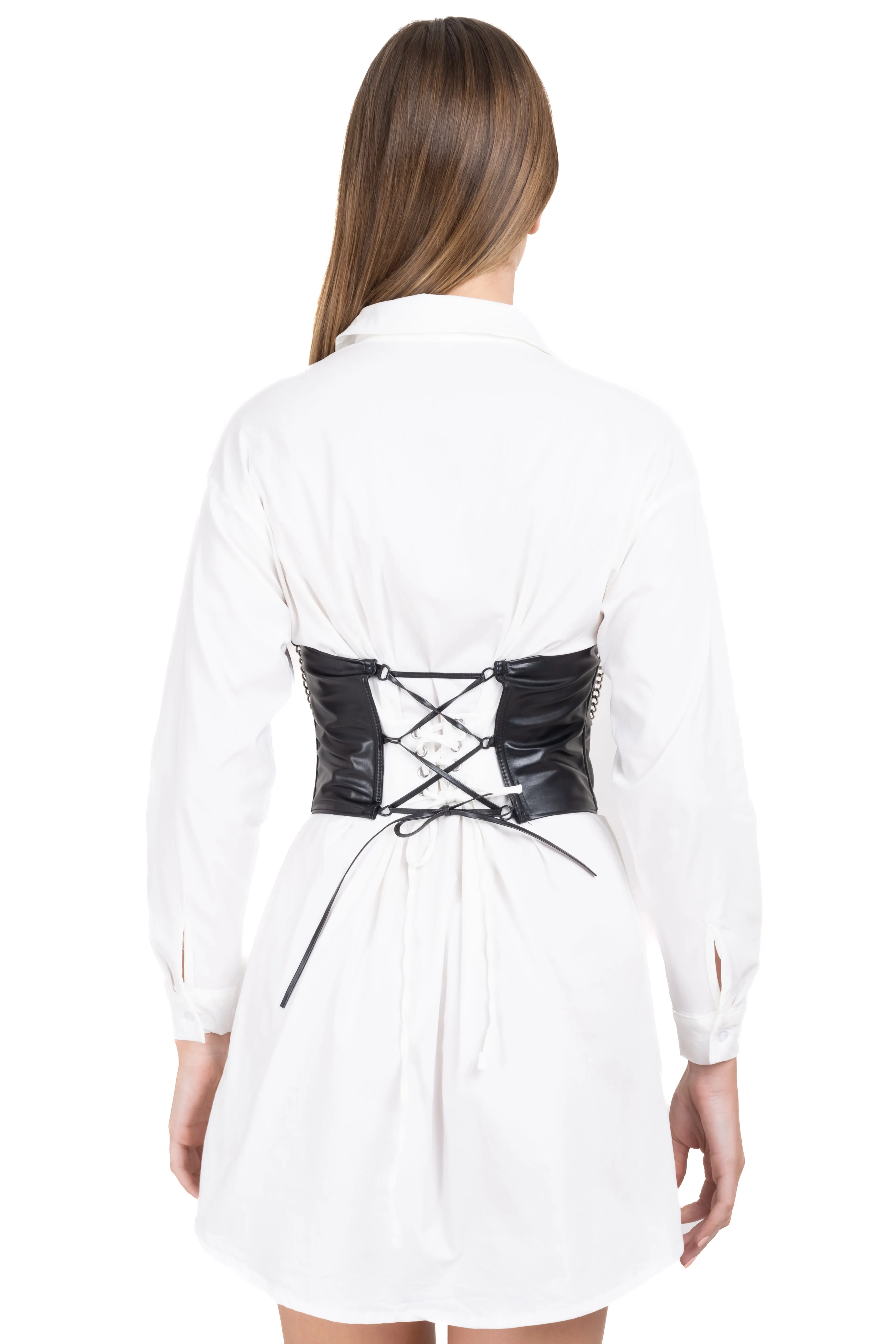 Cinturón corset mesh cadena sold by Shasa product image thumbnail 4