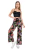 Pantalón wide flores sold by Shasa