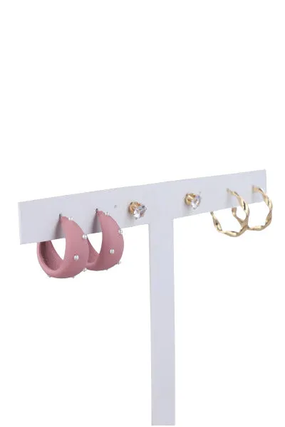 Set 3 arracadas perlas sold by Shasa product image thumbnail 2