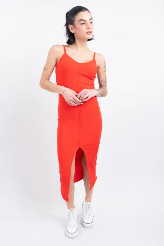 Vestido maxi botones sold by Shasa