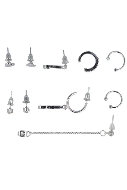 Set 10 ear cuff mix sold by Shasa