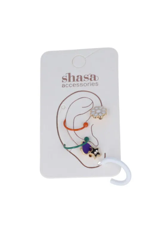 Set 6 ear cuff margarita sold by Shasa