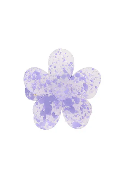 Pinza flor transparente pintura sold by Shasa