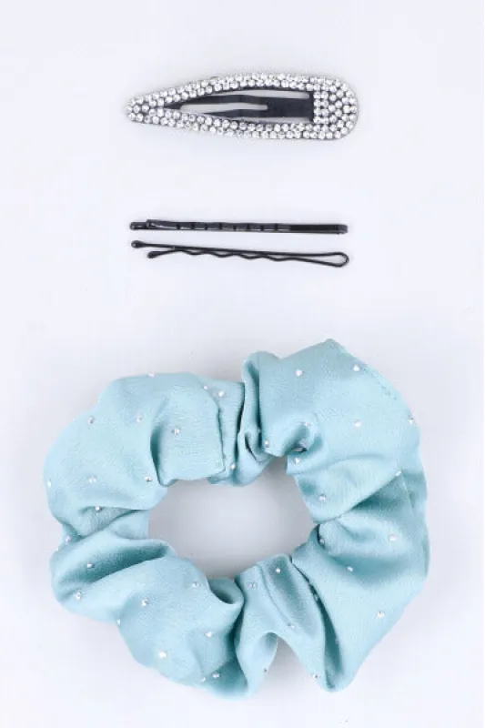 Set 4 Accesorios Cabello Scrunchie sold by Shasa