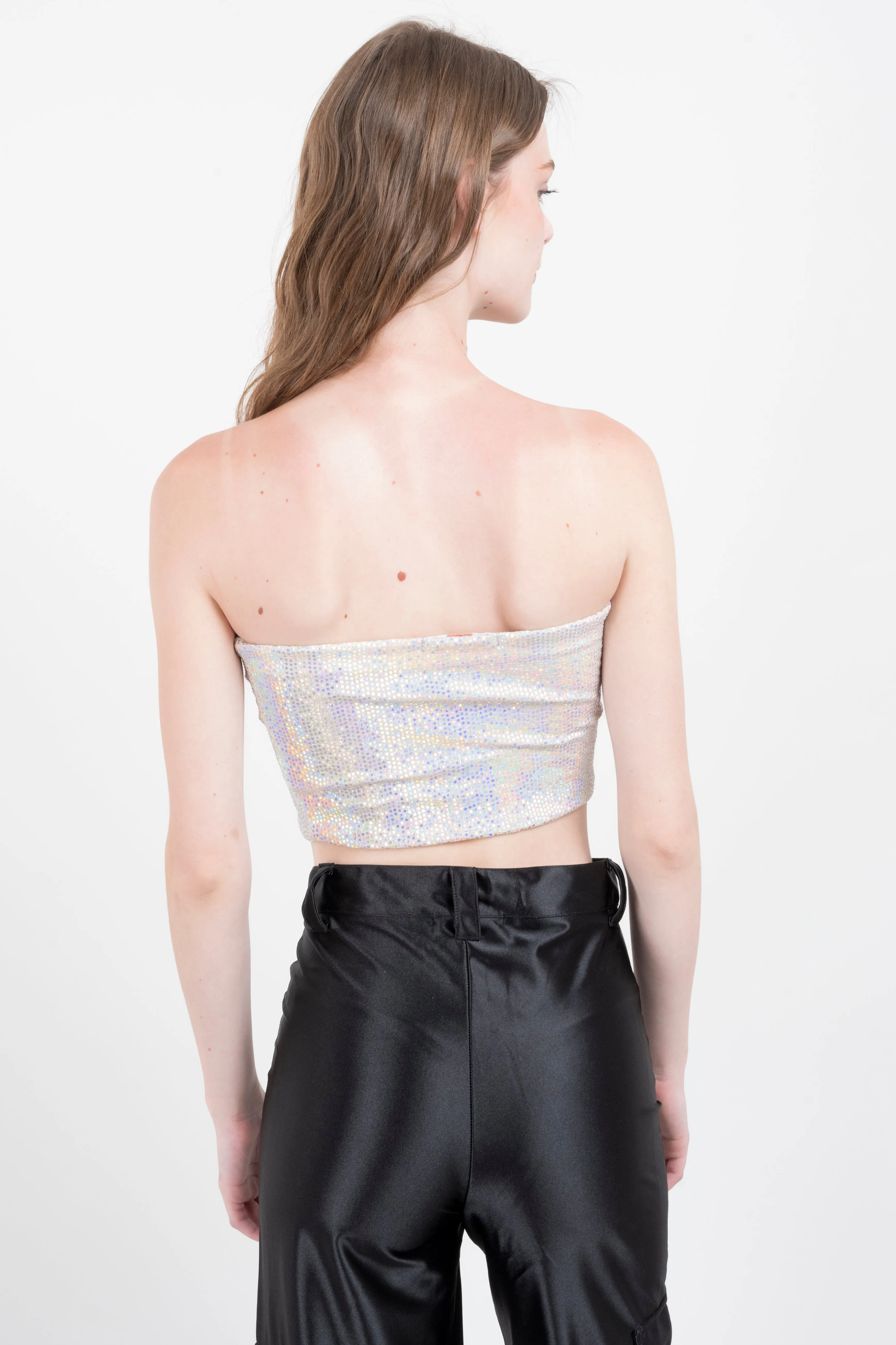 Top strapless brillos tornasol sold by Shasa product image thumbnail 4