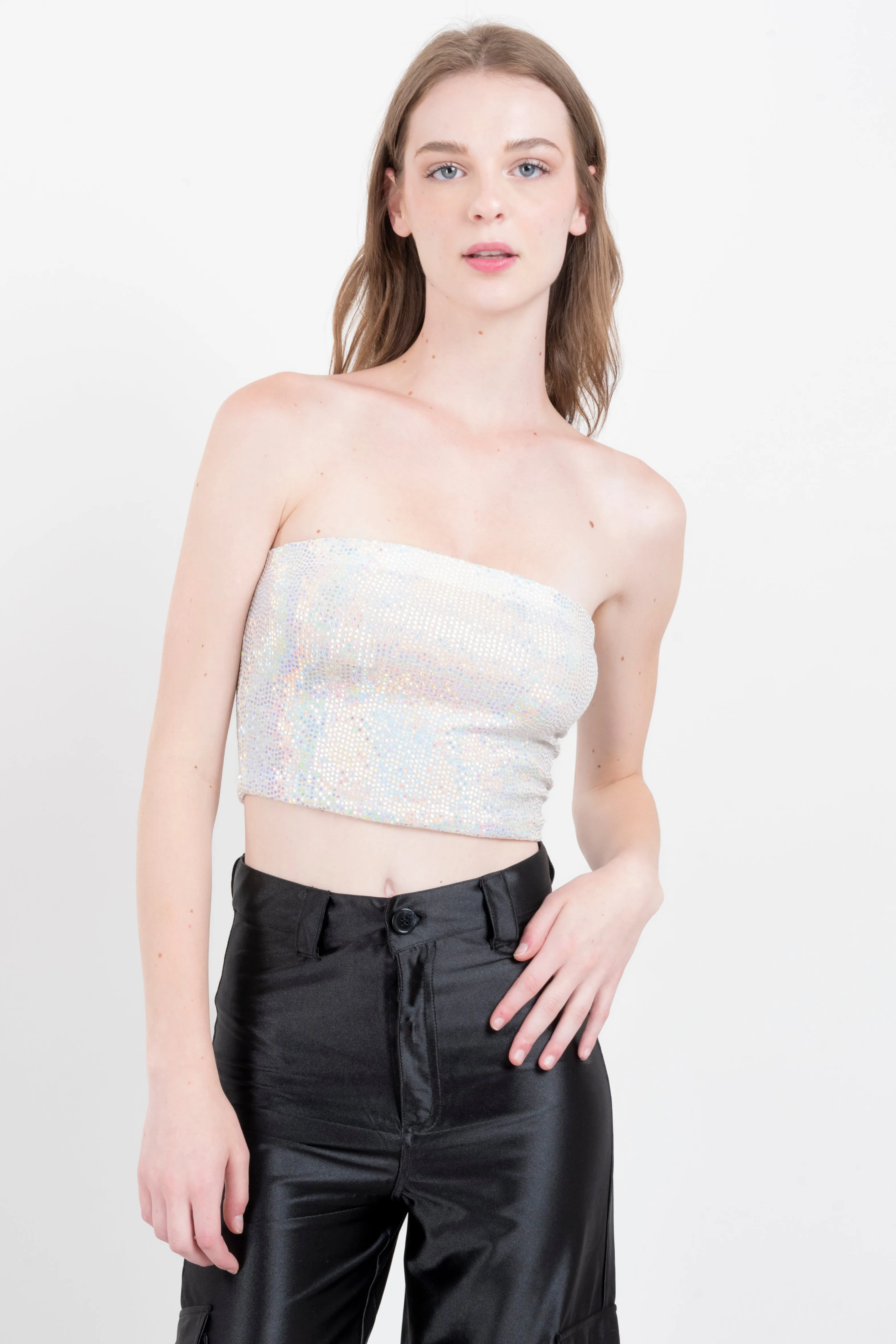 Top strapless brillos tornasol sold by Shasa product image thumbnail 2