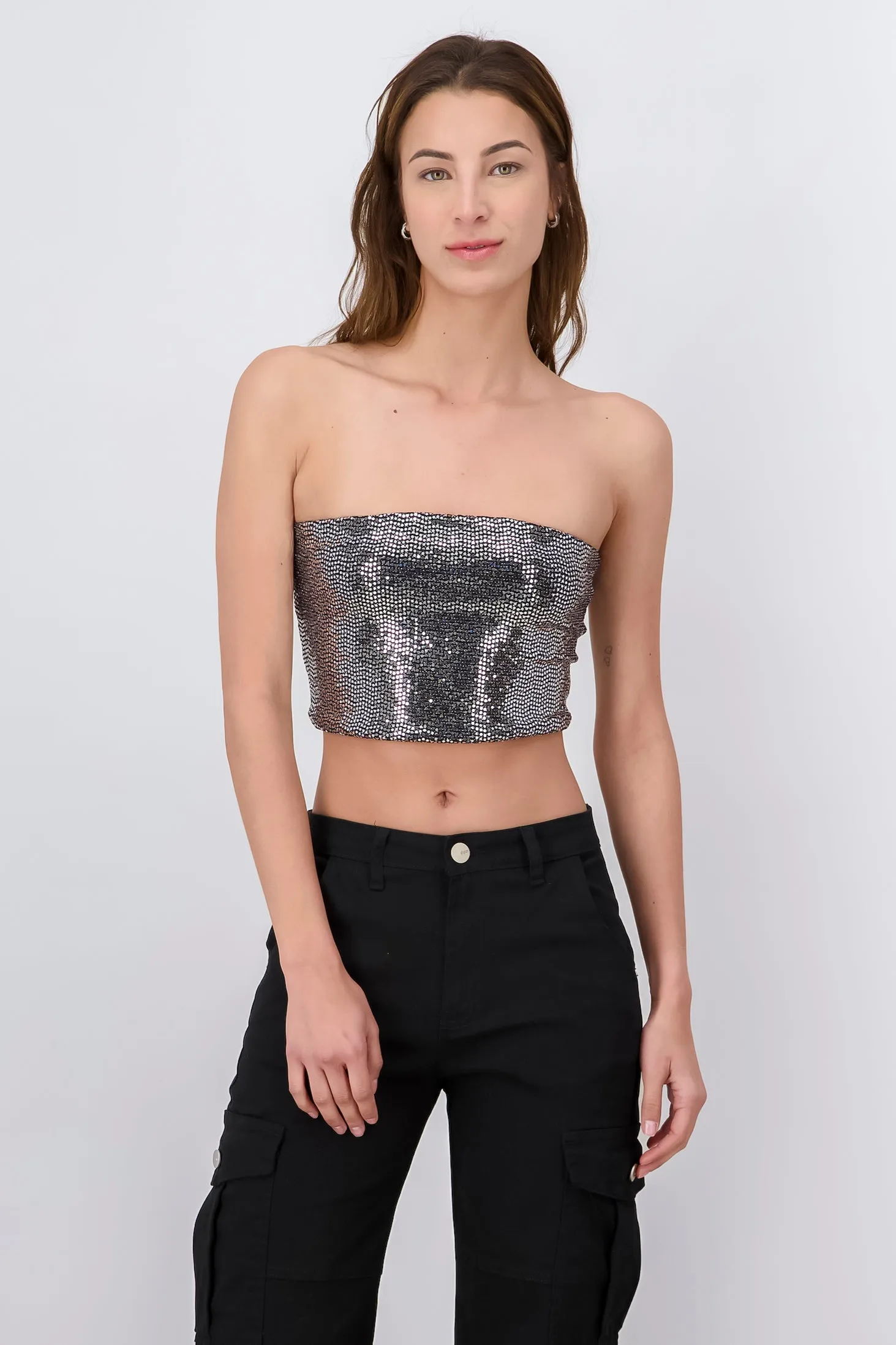 Top strapless brillos tornasol sold by Shasa product image thumbnail 2