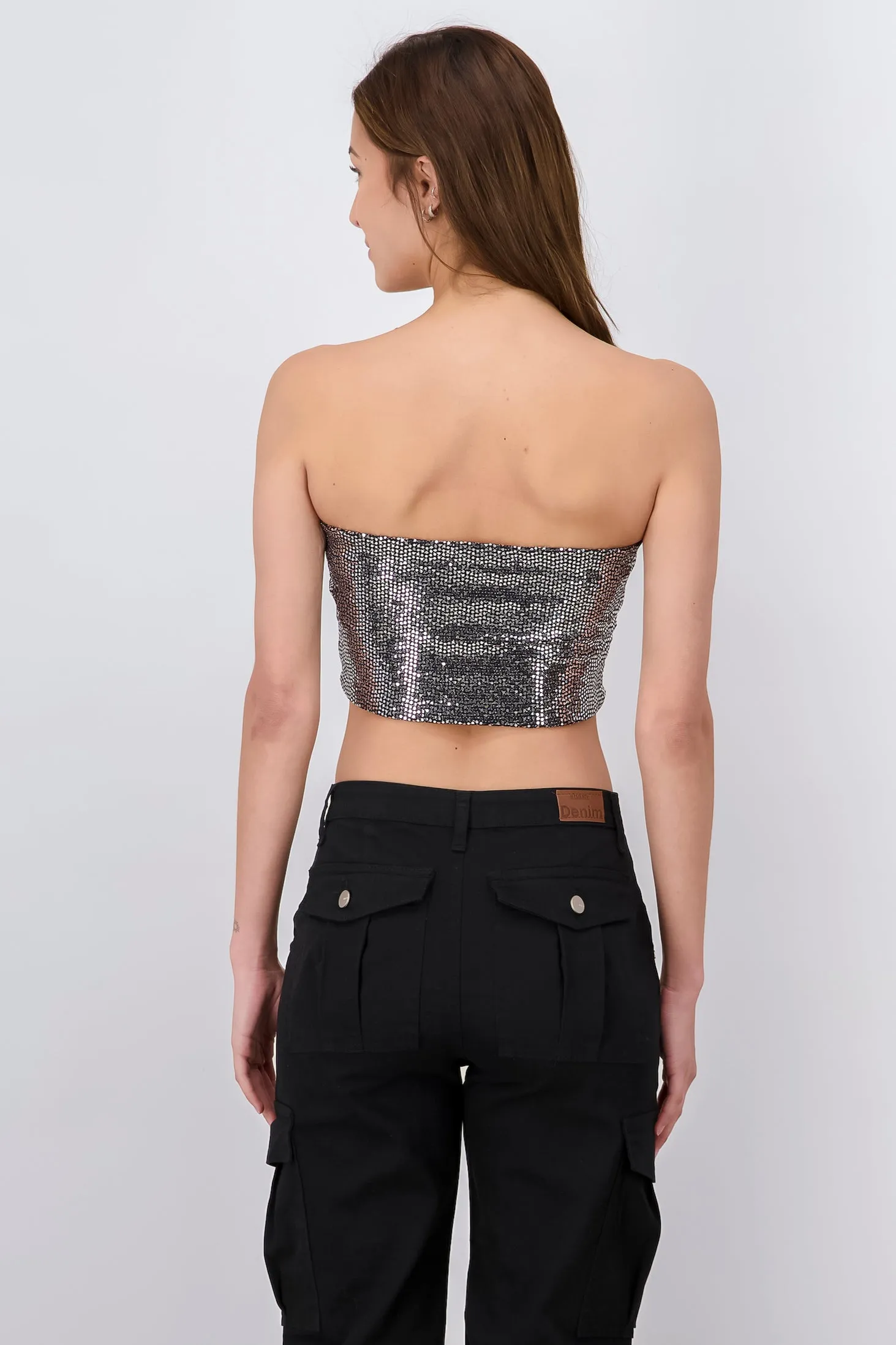 Top strapless brillos tornasol sold by Shasa product image thumbnail 4