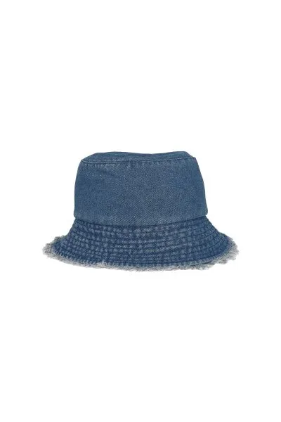 Bucket Hat Denim Destrucciones sold by Shasa
