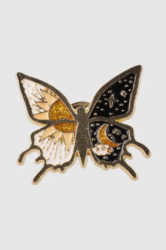 Pin Mariposa Brillos sold by Shasa