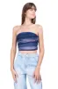 Top strapless mesh estampado sold by Shasa