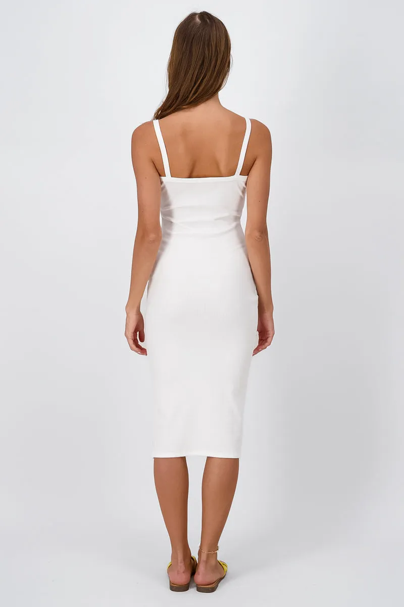 Vestido midi con escote cuadrado sold by Shasa product image thumbnail 4