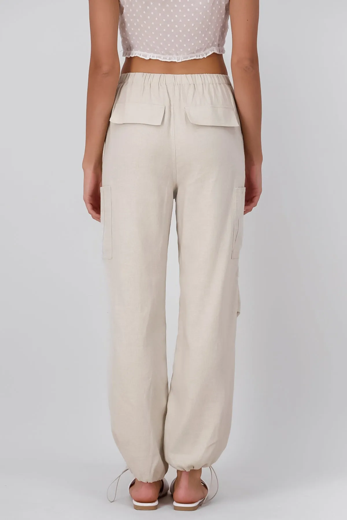 Pantalon lino detalle pretina sold by Shasa product image thumbnail 4