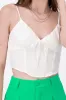 Top de corset de lino sold by Shasa
