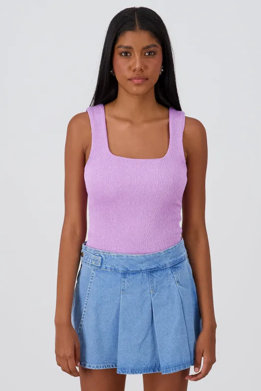Body tirantes escote cuadrado textura sold by Shasa