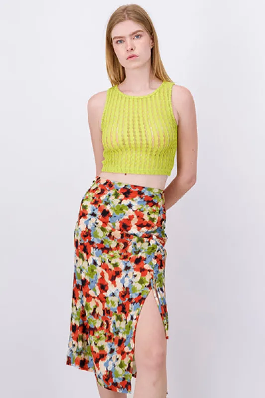 Top tejido cuello redondo sold by Shasa