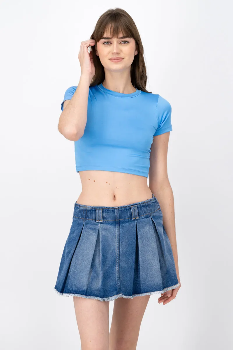 Top crop manga corta sold by Shasa product image thumbnail 2