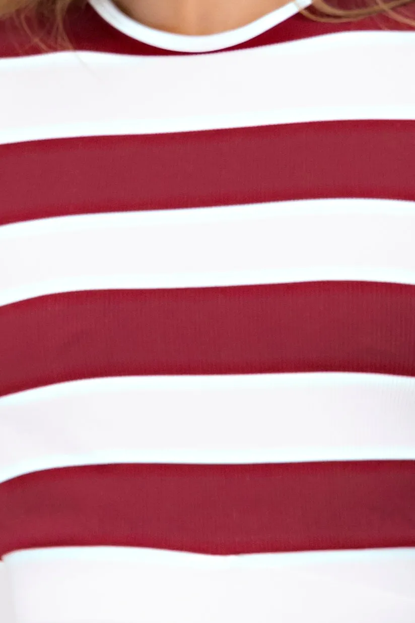 Top rayas cintura cruzada sold by Shasa product image thumbnail 5