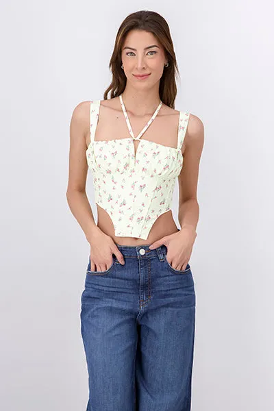 Top bustier flores mini sold by Shasa product image thumbnail 2