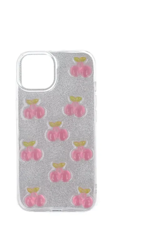 Funda Iphone 13 Cerezas Glitter sold by Shasa