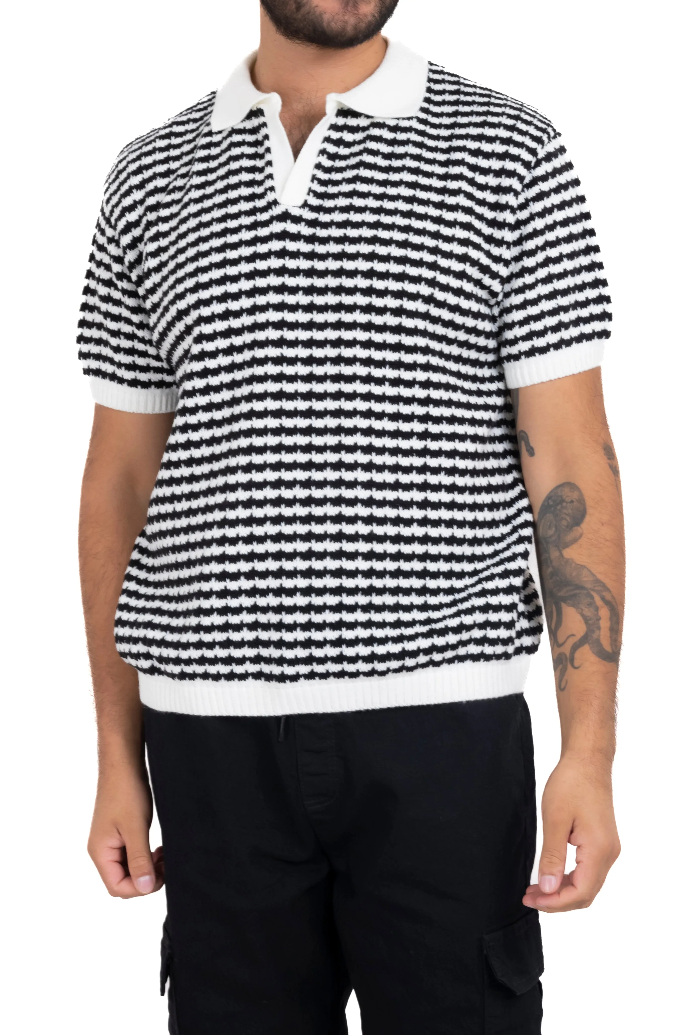 Playera punto cuello polo sold by Shasa