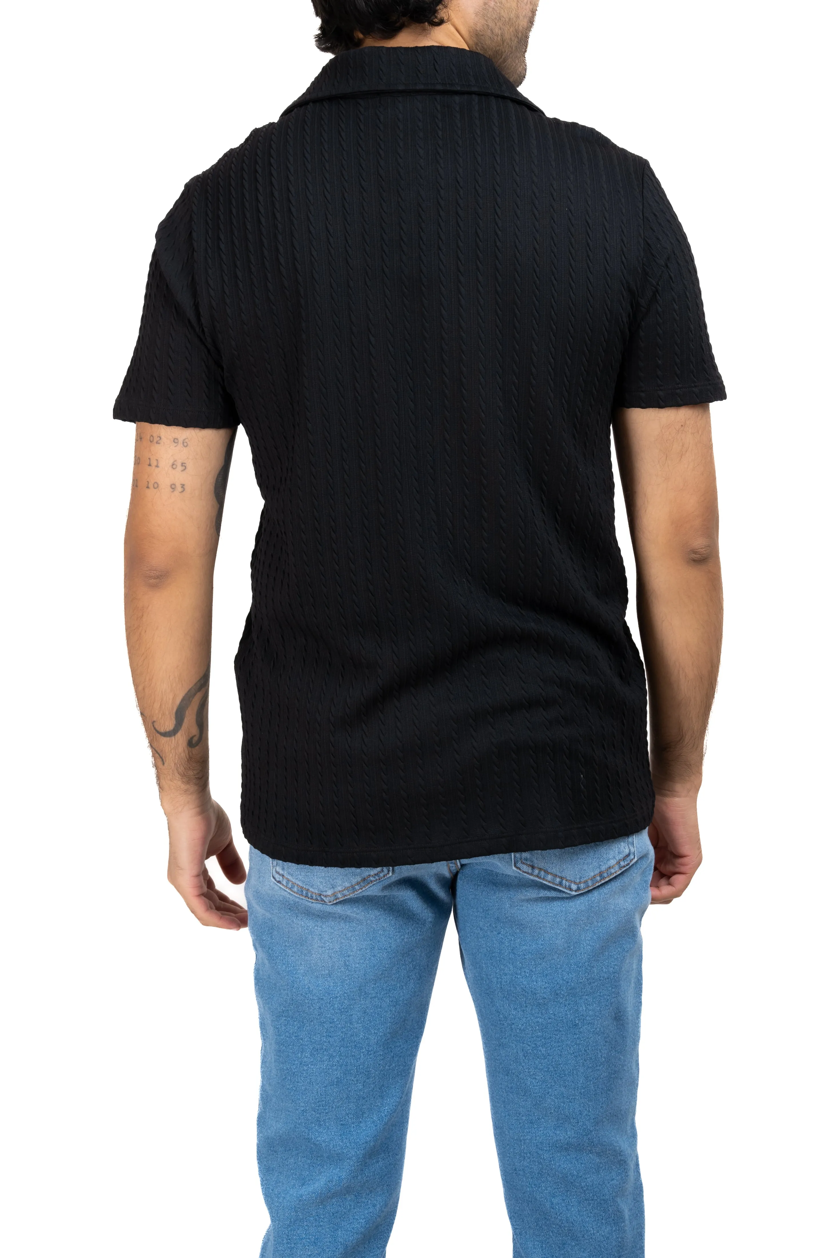 Playera cuello polo entretejida sold by Shasa product image thumbnail 4