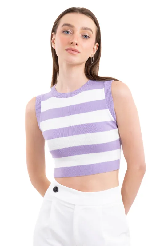 Chaleco Tejido Rayas sold by Shasa