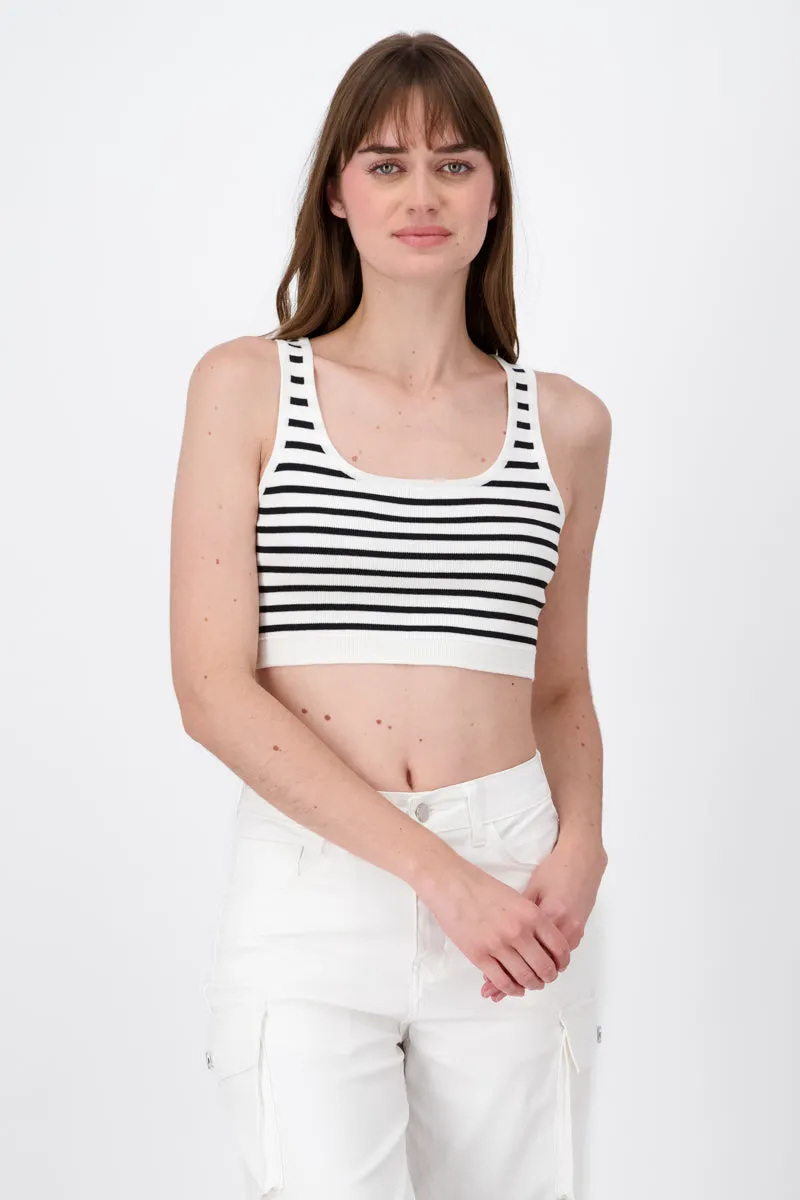 Top tejido manga sin rayas sold by Shasa product image thumbnail 2