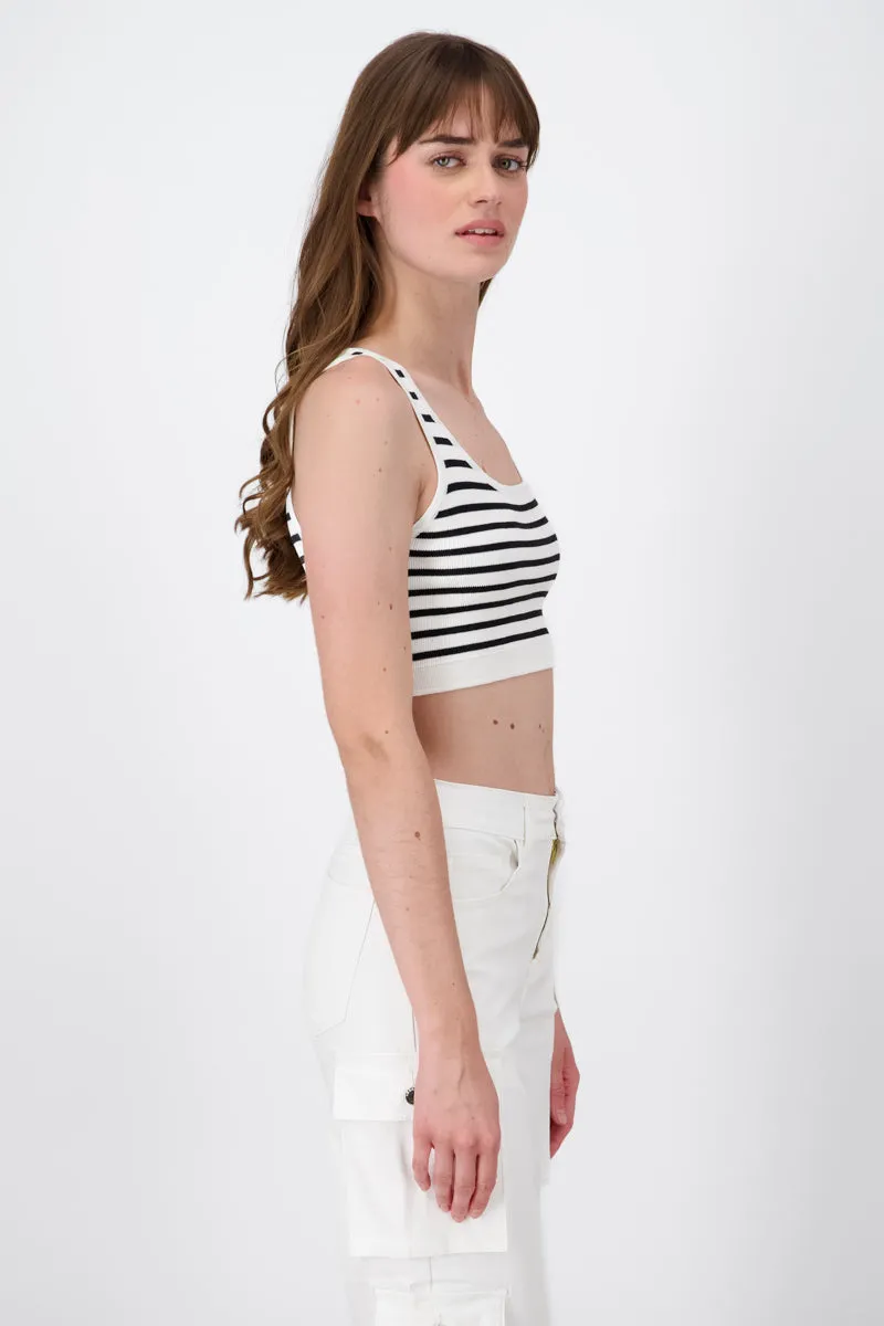 Top tejido manga sin rayas sold by Shasa product image thumbnail 3