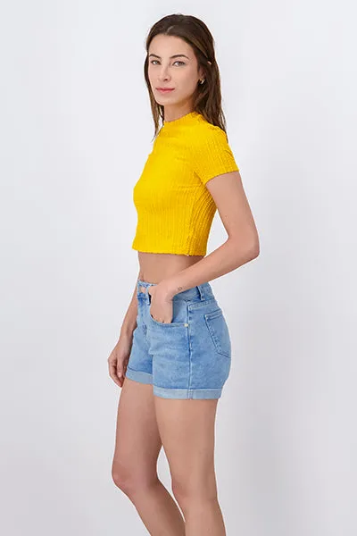 Top textura manga corta sold by Shasa product image thumbnail 3