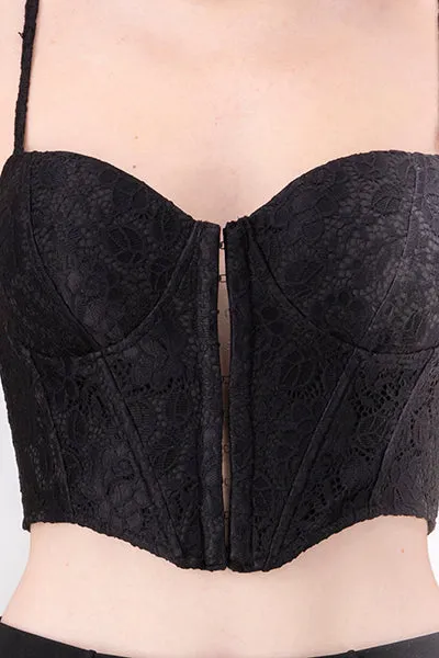 Top bustier encaje floreado sold by Shasa product image thumbnail 5