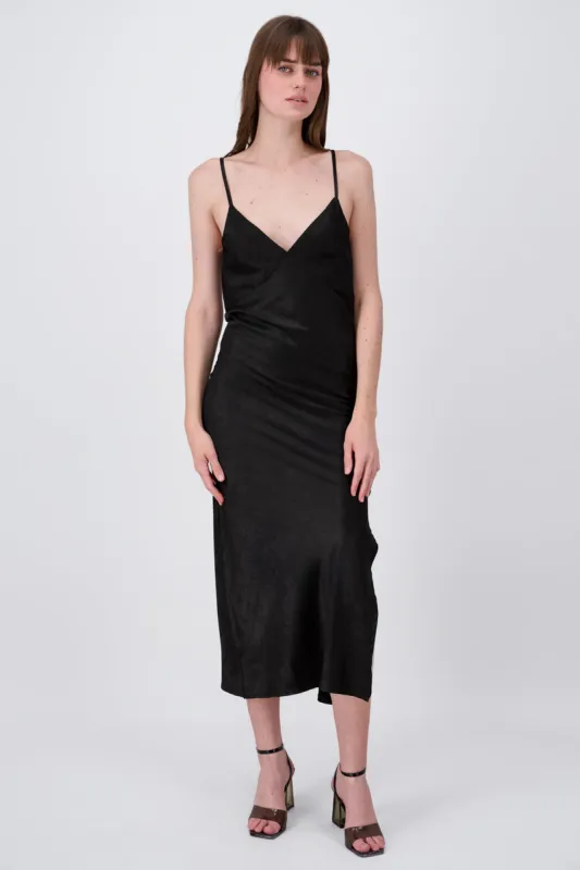 Vestido maxi detalle cortes sold by Shasa