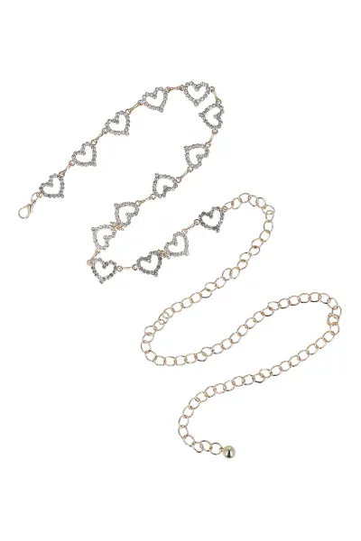 Cinturón Cadena Corazones Brillos sold by Shasa product image thumbnail 2