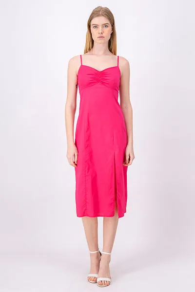 Vestido midi espalda elástica sold by Shasa product image thumbnail 2