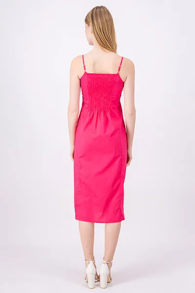 Vestido midi espalda elástica sold by Shasa product image thumbnail 4