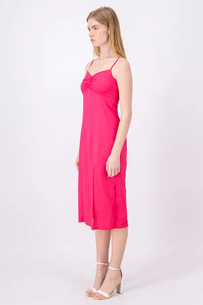 Vestido midi espalda elástica sold by Shasa product image thumbnail 3