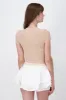 Top mesh brillos manga corta sold by Shasa
