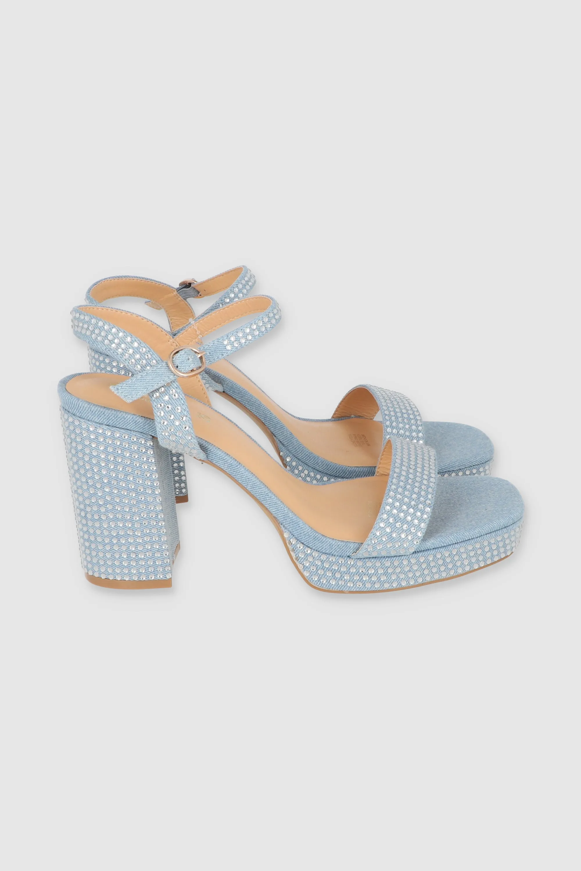 Tacon pulsera denim brillos sold by Shasa product image thumbnail 2