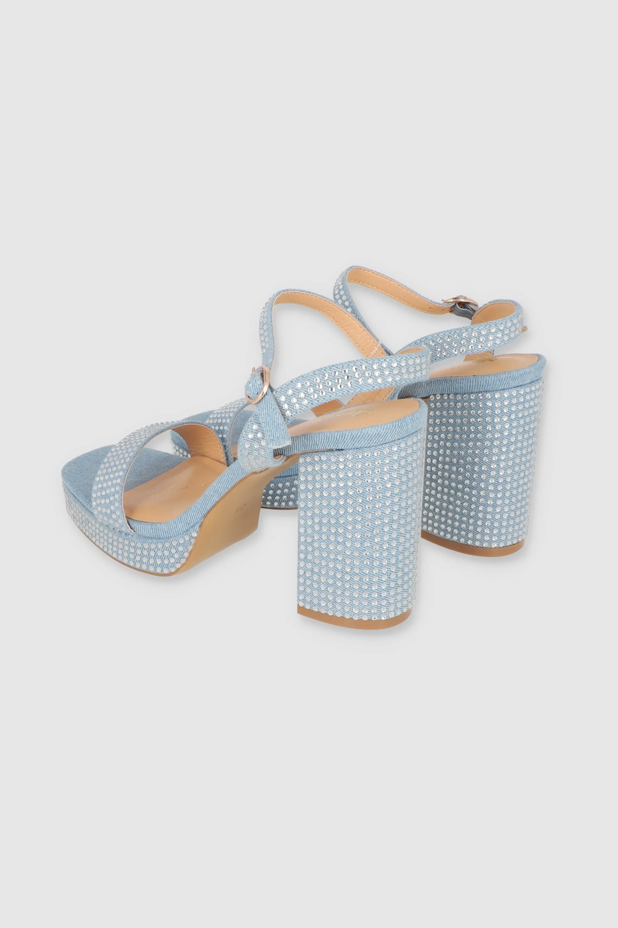 Tacon pulsera denim brillos sold by Shasa product image thumbnail 4