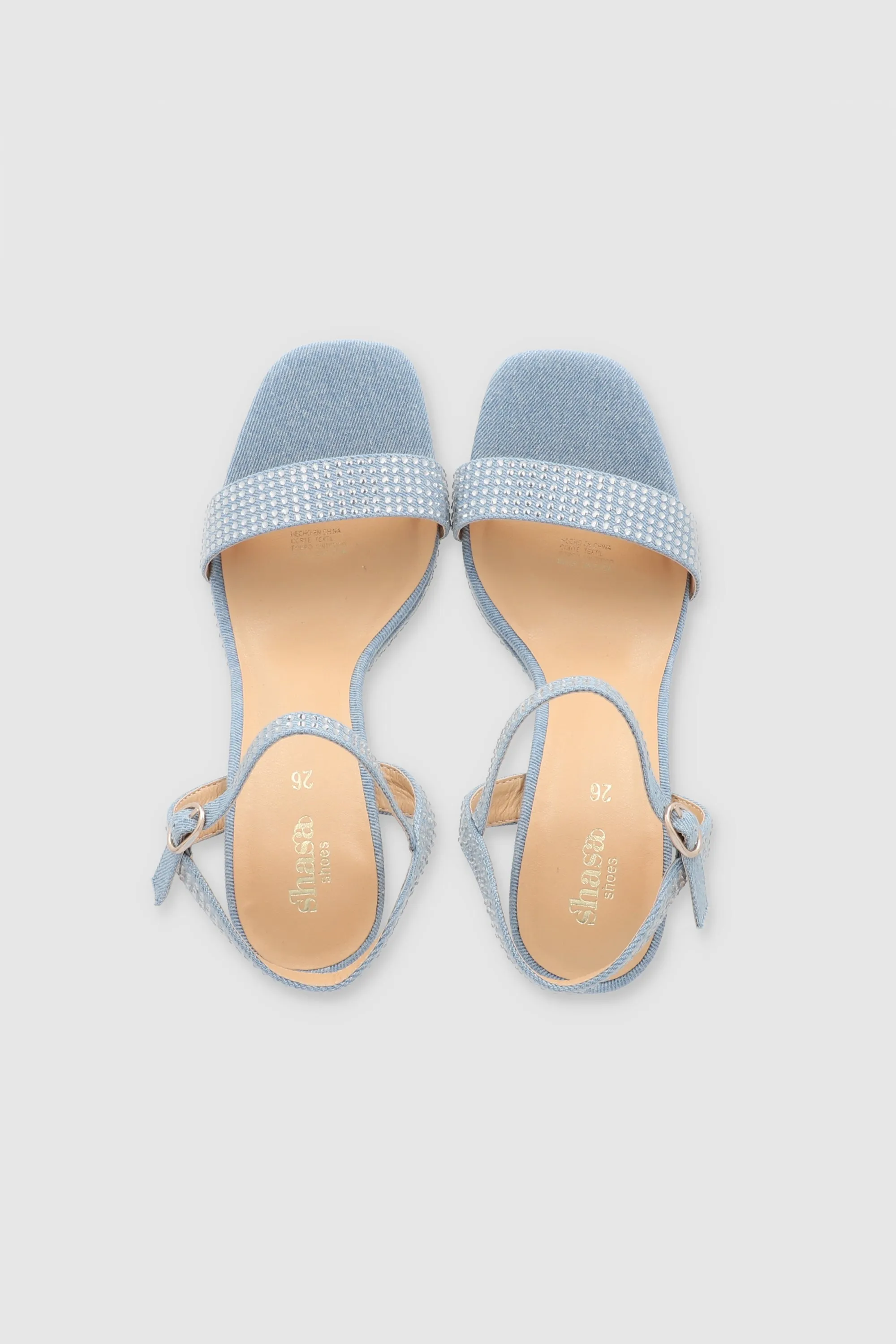 Tacon pulsera denim brillos sold by Shasa product image thumbnail 5