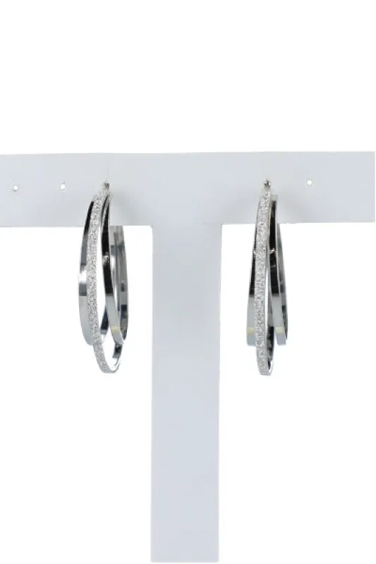 Arracadas Metálicas Glitter sold by Shasa