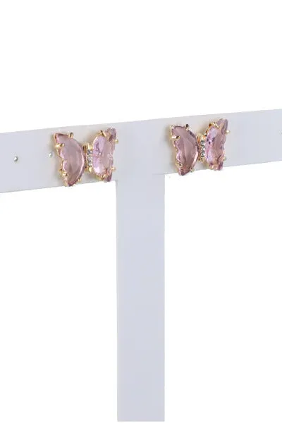 Aretes mariposa brillos sold by Shasa product image thumbnail 2